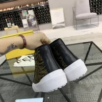 Cheap Fendi High Tops Casual Shoes For Men #1304466 Replica Wholesale [$80.00 USD] [ITEM#1304466] on Replica Fendi High Tops Casual Shoes