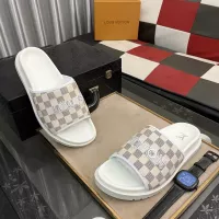 Cheap Louis Vuitton Slippers For Men #1304545 Replica Wholesale [$56.00 USD] [ITEM#1304545] on Replica Louis Vuitton Slippers