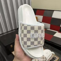 Cheap Louis Vuitton Slippers For Men #1304545 Replica Wholesale [$56.00 USD] [ITEM#1304545] on Replica Louis Vuitton Slippers