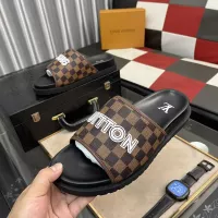 Cheap Louis Vuitton Slippers For Men #1304546 Replica Wholesale [$56.00 USD] [ITEM#1304546] on Replica Louis Vuitton Slippers