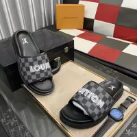 Cheap Louis Vuitton Slippers For Men #1304547 Replica Wholesale [$56.00 USD] [ITEM#1304547] on Replica Louis Vuitton Slippers