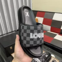 Cheap Louis Vuitton Slippers For Men #1304547 Replica Wholesale [$56.00 USD] [ITEM#1304547] on Replica Louis Vuitton Slippers