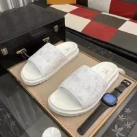 Cheap Louis Vuitton Slippers For Men #1304548 Replica Wholesale [$56.00 USD] [ITEM#1304548] on Replica Louis Vuitton Slippers