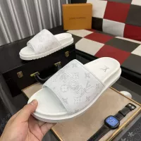 Cheap Louis Vuitton Slippers For Men #1304548 Replica Wholesale [$56.00 USD] [ITEM#1304548] on Replica Louis Vuitton Slippers