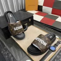 Cheap Louis Vuitton Slippers For Men #1304549 Replica Wholesale [$56.00 USD] [ITEM#1304549] on Replica Louis Vuitton Slippers