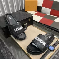 Cheap Louis Vuitton Slippers For Men #1304550 Replica Wholesale [$56.00 USD] [ITEM#1304550] on Replica Louis Vuitton Slippers