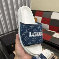 Cheap Louis Vuitton Slippers For Men #1304552 Replica Wholesale [$56.00 USD] [ITEM#1304552] on Replica Louis Vuitton Slippers