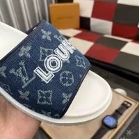 Cheap Louis Vuitton Slippers For Men #1304552 Replica Wholesale [$56.00 USD] [ITEM#1304552] on Replica Louis Vuitton Slippers