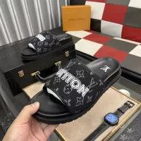 Cheap Louis Vuitton Slippers For Men #1304553 Replica Wholesale [$56.00 USD] [ITEM#1304553] on Replica Louis Vuitton Slippers