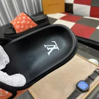 Cheap Louis Vuitton Slippers For Men #1304554 Replica Wholesale [$56.00 USD] [ITEM#1304554] on Replica Louis Vuitton Slippers