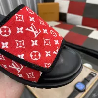 Cheap Louis Vuitton Slippers For Men #1304555 Replica Wholesale [$56.00 USD] [ITEM#1304555] on Replica Louis Vuitton Slippers