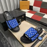 Cheap Louis Vuitton Slippers For Men #1304557 Replica Wholesale [$56.00 USD] [ITEM#1304557] on Replica Louis Vuitton Slippers