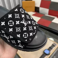 Cheap Louis Vuitton Slippers For Men #1304558 Replica Wholesale [$56.00 USD] [ITEM#1304558] on Replica Louis Vuitton Slippers