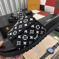 Cheap Louis Vuitton Slippers For Men #1304558 Replica Wholesale [$56.00 USD] [ITEM#1304558] on Replica Louis Vuitton Slippers