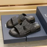 Cheap Christian Dior Slippers For Men #1304569 Replica Wholesale [$72.00 USD] [ITEM#1304569] on Replica Christian Dior Slippers