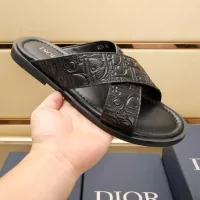 Cheap Christian Dior Slippers For Men #1304574 Replica Wholesale [$72.00 USD] [ITEM#1304574] on Replica Christian Dior Slippers