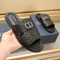 Cheap Christian Dior Slippers For Men #1304575 Replica Wholesale [$72.00 USD] [ITEM#1304575] on Replica Christian Dior Slippers