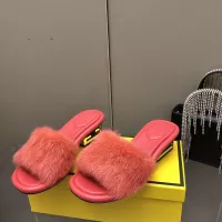 Cheap Fendi Slippers For Women #1304682 Replica Wholesale [$132.00 USD] [ITEM#1304682] on Replica Fendi Slippers