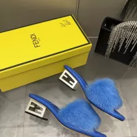 Cheap Fendi Slippers For Women #1304683 Replica Wholesale [$132.00 USD] [ITEM#1304683] on Replica Fendi Slippers