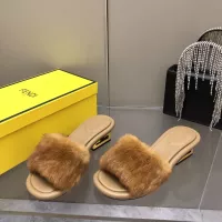 Cheap Fendi Slippers For Women #1304684 Replica Wholesale [$132.00 USD] [ITEM#1304684] on Replica Fendi Slippers