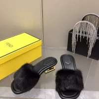 Cheap Fendi Slippers For Women #1304685 Replica Wholesale [$132.00 USD] [ITEM#1304685] on Replica Fendi Slippers