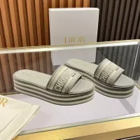 Cheap Christian Dior Slippers For Women #1305126 Replica Wholesale [$82.00 USD] [ITEM#1305126] on Replica Christian Dior Slippers