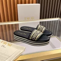 Cheap Christian Dior Slippers For Women #1305127 Replica Wholesale [$82.00 USD] [ITEM#1305127] on Replica Christian Dior Slippers