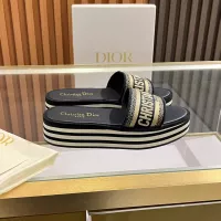 Cheap Christian Dior Slippers For Women #1305127 Replica Wholesale [$82.00 USD] [ITEM#1305127] on Replica Christian Dior Slippers