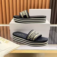 Cheap Christian Dior Slippers For Women #1305127 Replica Wholesale [$82.00 USD] [ITEM#1305127] on Replica Christian Dior Slippers