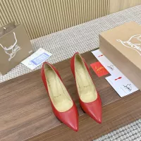 Cheap Christian Louboutin High-heeled shoes For Women #1305196 Replica Wholesale [$98.00 USD] [ITEM#1305196] on Replica Christian Louboutin High-heeled shoes