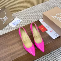 Cheap Christian Louboutin High-heeled shoes For Women #1305204 Replica Wholesale [$98.00 USD] [ITEM#1305204] on Replica Christian Louboutin High-heeled shoes