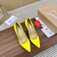 Cheap Christian Louboutin High-heeled shoes For Women #1305207 Replica Wholesale [$98.00 USD] [ITEM#1305207] on Replica Christian Louboutin High-heeled shoes