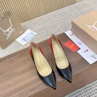 Cheap Christian Louboutin High-heeled shoes For Women #1305208 Replica Wholesale [$98.00 USD] [ITEM#1305208] on Replica Christian Louboutin High-heeled shoes