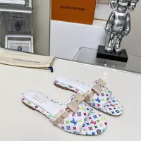 Cheap Louis Vuitton Slippers For Women #1305314 Replica Wholesale [$82.00 USD] [ITEM#1305314] on Replica Louis Vuitton Slippers