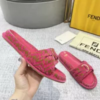 Cheap Fendi Slippers For Women #1305358 Replica Wholesale [$85.00 USD] [ITEM#1305358] on Replica Fendi Slippers