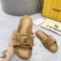 Cheap Fendi Slippers For Women #1305361 Replica Wholesale [$85.00 USD] [ITEM#1305361] on Replica Fendi Slippers