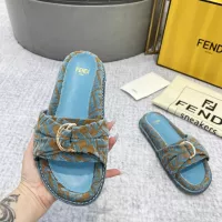 Cheap Fendi Slippers For Women #1305363 Replica Wholesale [$85.00 USD] [ITEM#1305363] on Replica Fendi Slippers