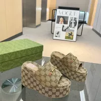 Cheap Gucci Slippers For Women #1305393 Replica Wholesale [$82.00 USD] [ITEM#1305393] on Replica Gucci Slippers