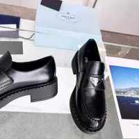 Cheap Prada Leather Shoes For Men #1305696 Replica Wholesale [$100.00 USD] [ITEM#1305696] on Replica Prada Leather Shoes