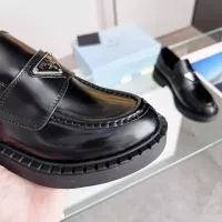 Cheap Prada Leather Shoes For Men #1305696 Replica Wholesale [$100.00 USD] [ITEM#1305696] on Replica Prada Leather Shoes