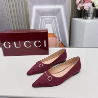 Cheap Gucci Flat Shoes For Women #1305705 Replica Wholesale [$96.00 USD] [ITEM#1305705] on Replica Gucci Flat Shoes