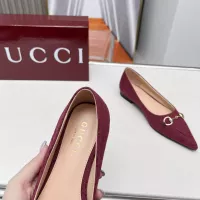 Cheap Gucci Flat Shoes For Women #1305705 Replica Wholesale [$96.00 USD] [ITEM#1305705] on Replica Gucci Flat Shoes