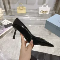 Cheap Prada High-heeled Shoes For Women #1305714 Replica Wholesale [$102.00 USD] [ITEM#1305714] on Replica Prada High-heeled Shoes