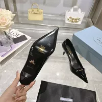 Cheap Prada High-heeled Shoes For Women #1305718 Replica Wholesale [$102.00 USD] [ITEM#1305718] on Replica Prada High-heeled Shoes