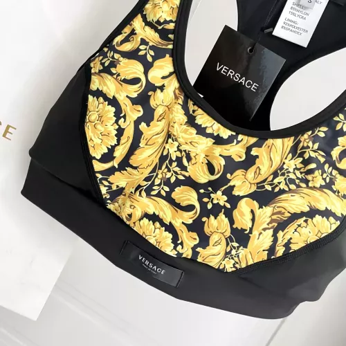 Cheap Versace Yoga Tracksuits Sleeveless For Women #1310119 Replica Wholesale [$42.00 USD] [ITEM#1310119] on Replica Versace Tracksuits