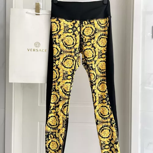 Cheap Versace Yoga Tracksuits Sleeveless For Women #1310119 Replica Wholesale [$42.00 USD] [ITEM#1310119] on Replica Versace Tracksuits