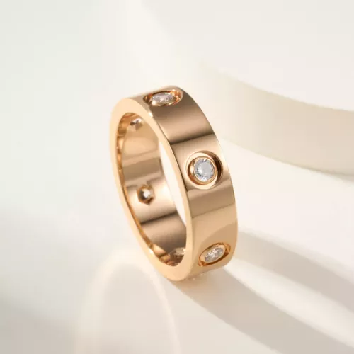 Cartier Rings In Rose Gold #1311733