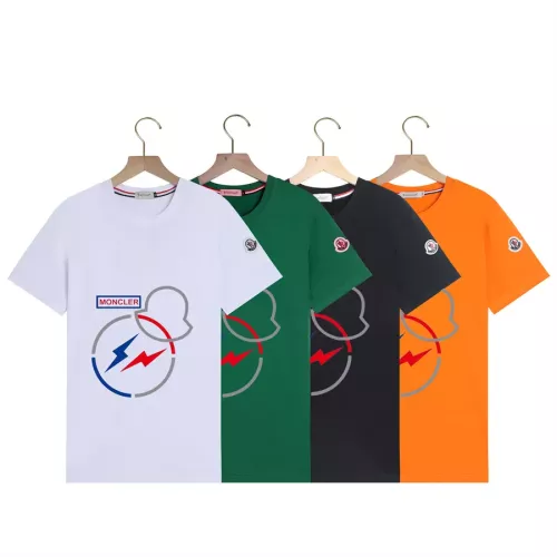 Cheap Moncler T-Shirts Short Sleeved For Men #1316184 Replica Wholesale [$23.00 USD] [ITEM#1316184] on Replica Moncler T-Shirts