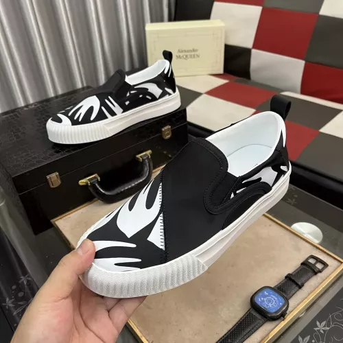 Cheap Alexander McQueen Casual Shoes For Men #1317307 Replica Wholesale [$80.00 USD] [ITEM#1317307] on Replica Alexander McQueen Casual Shoes