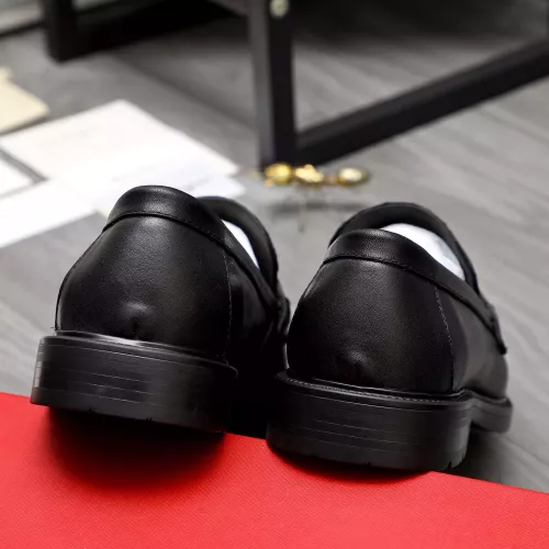 Cheap Salvatore Ferragamo Leather Shoes For Men #1318398 Replica Wholesale [$100.00 USD] [ITEM#1318398] on Replica Salvatore Ferragamo Leather Shoes